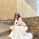 Love lace top - hvid